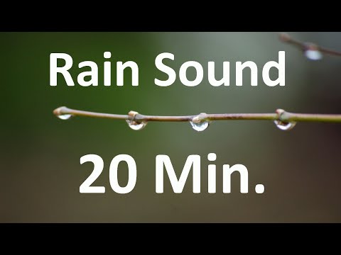 rain sounds 20 minutes