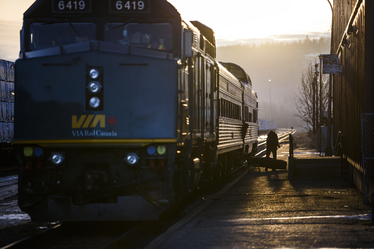 via rail canadian train schedule