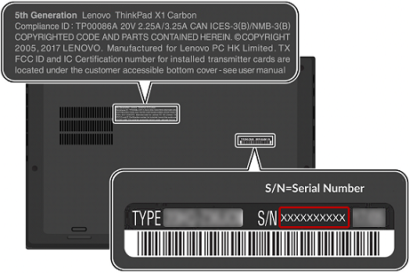 lenovo serial number