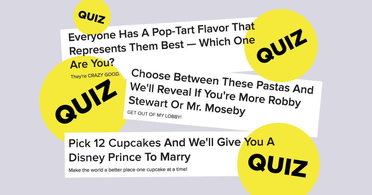 buzzfeed quizez