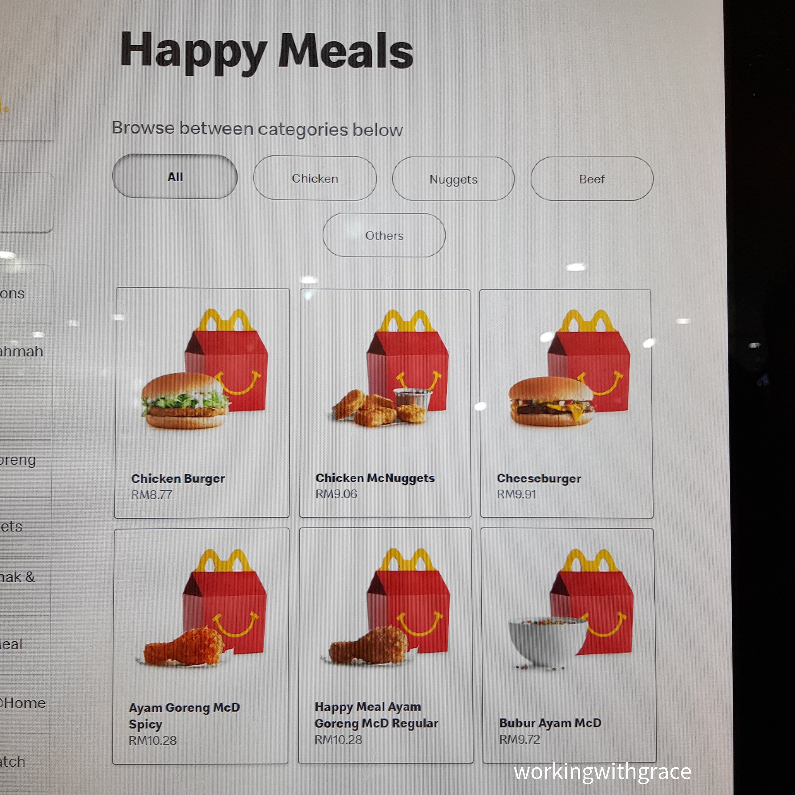 mcdonalds happy meal qiymeti