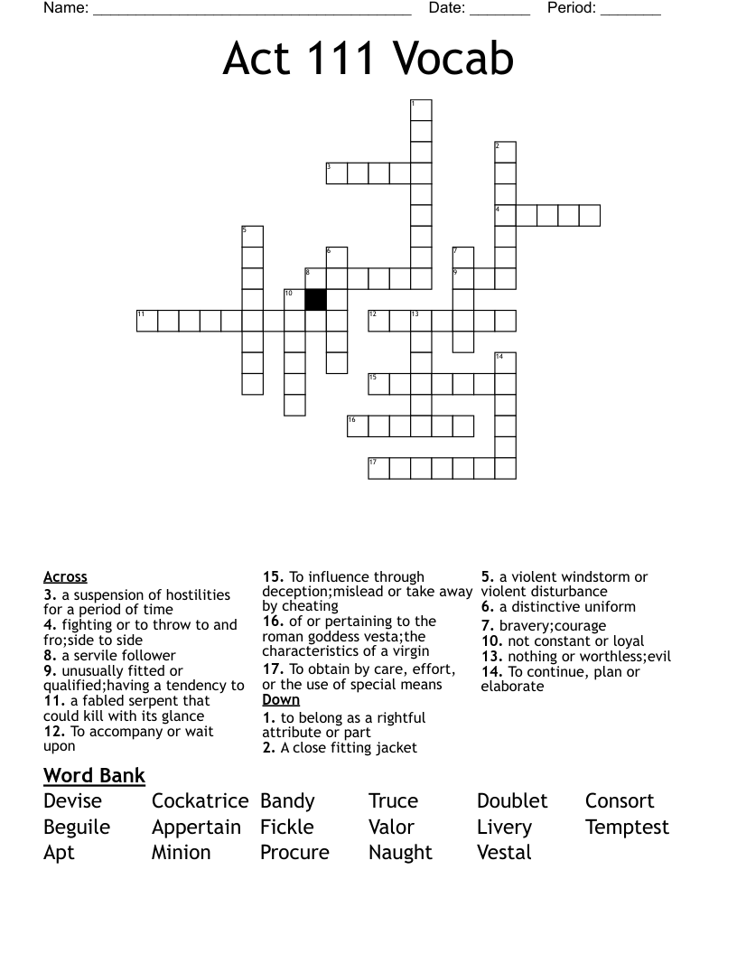 bandy crossword