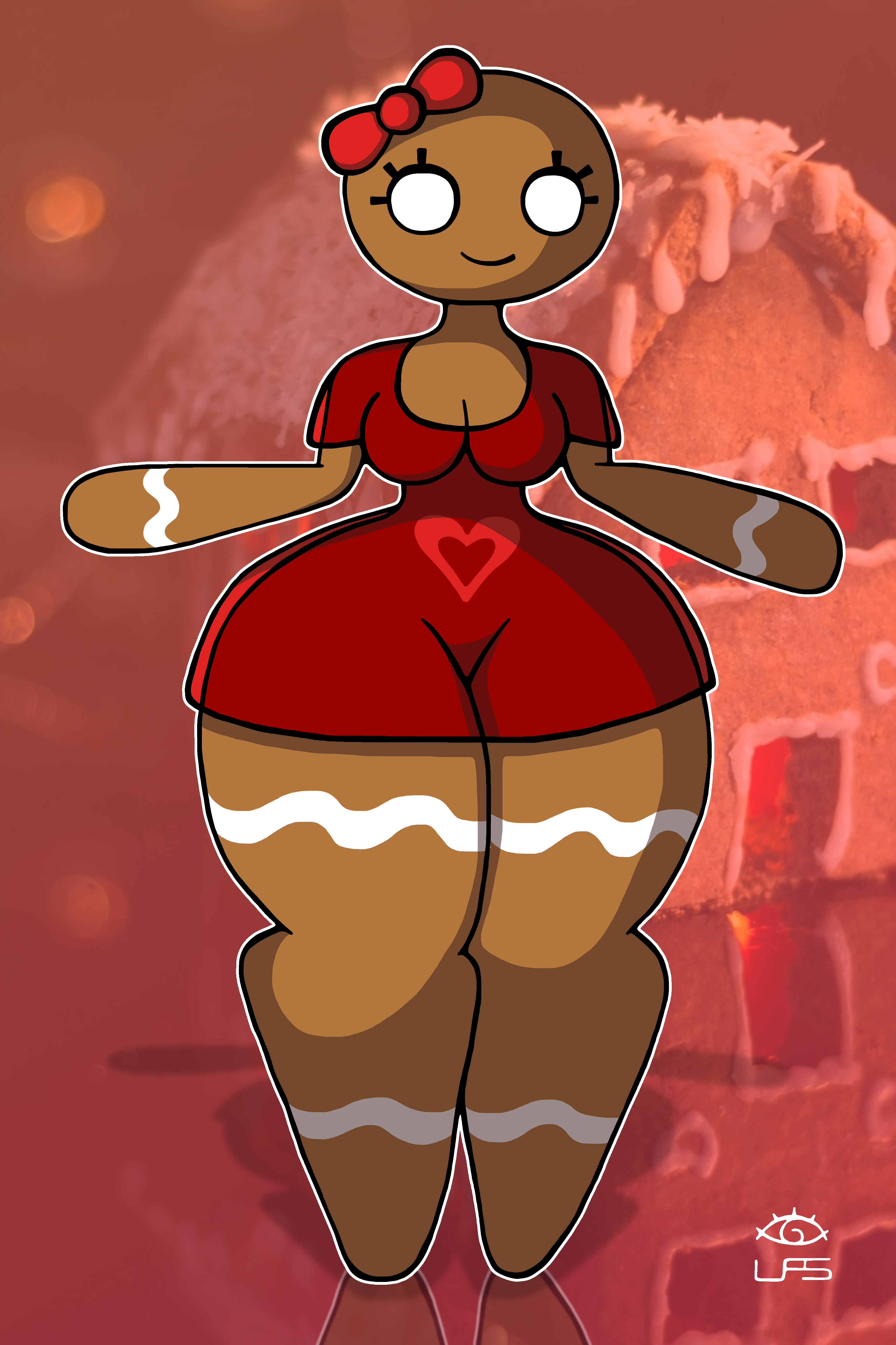 sexy gingerbread woman