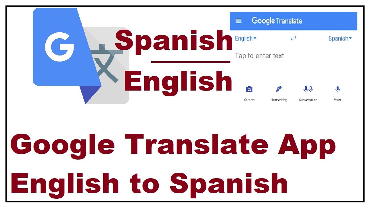 google translate english spanish to spanish