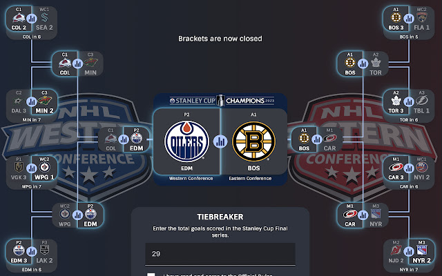 playoff bracket nhl