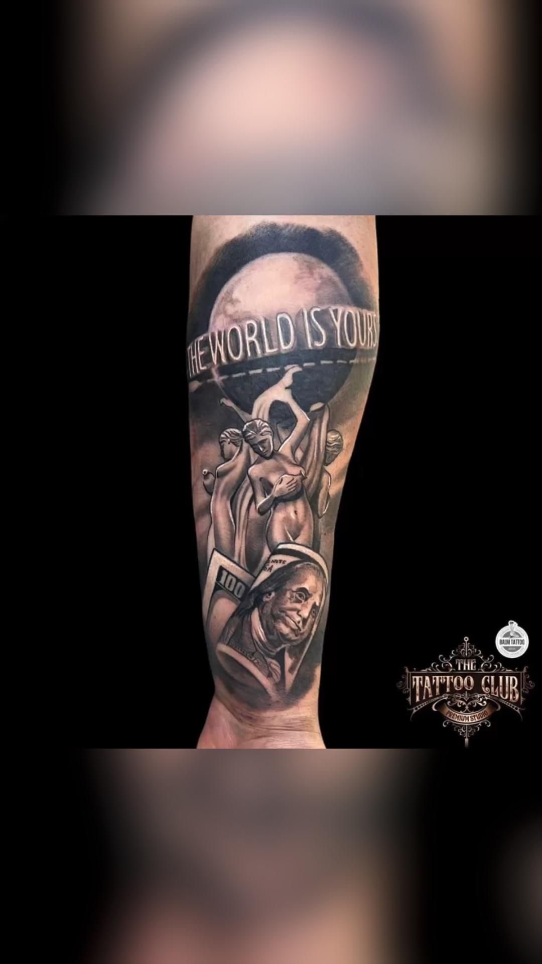 the world is yours tattoo