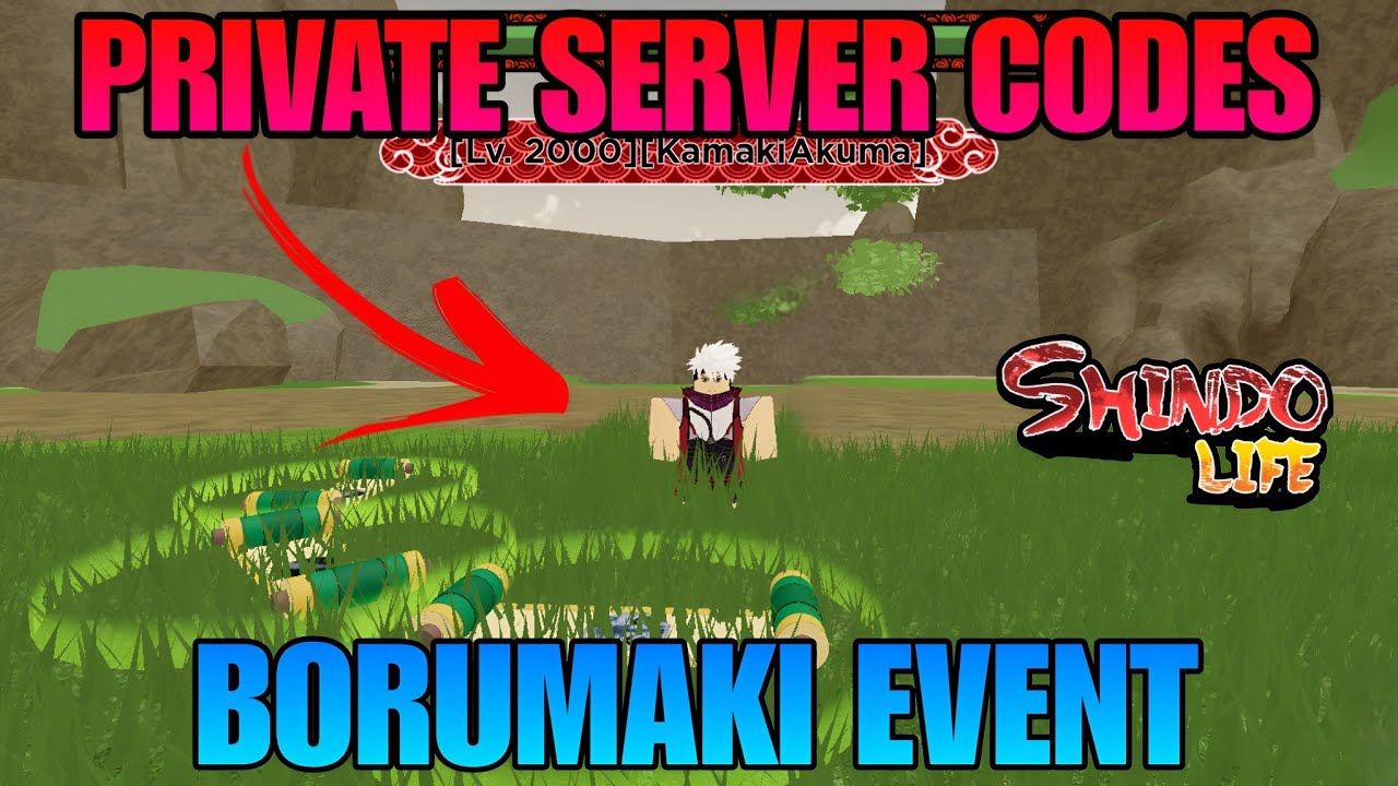 shindo life kamaki vs borumaki private server codes