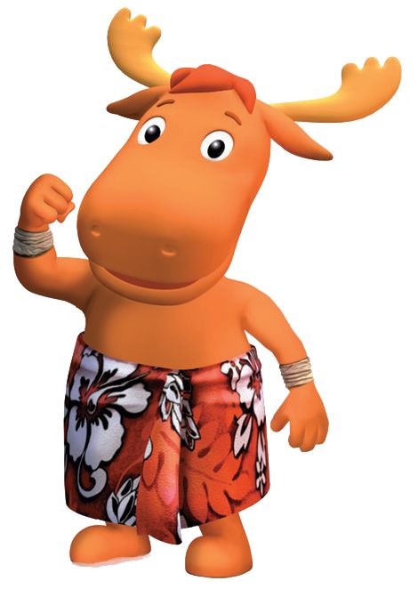 orange backyardigan