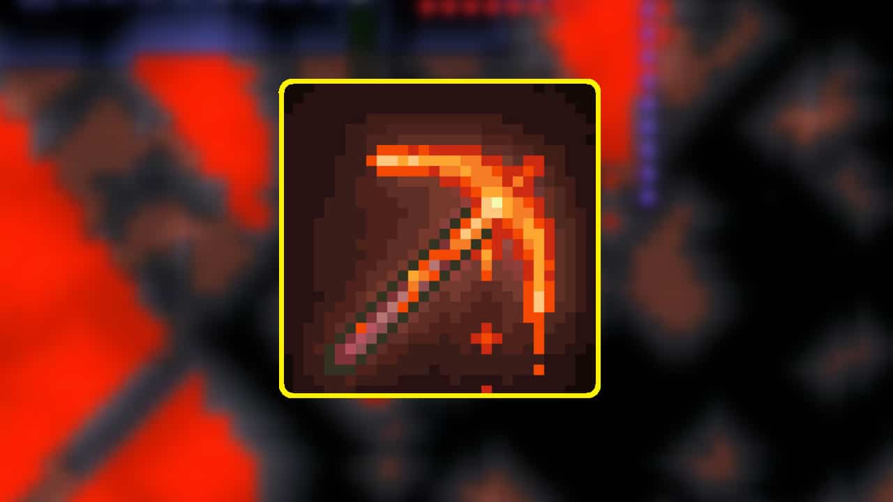 terraria hellstone pickaxe