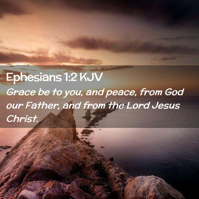 ephesians 1 2 kjv