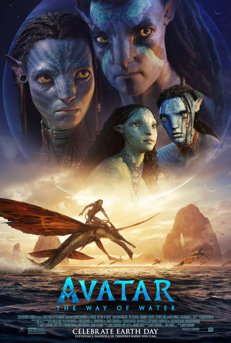 avatar: the way of water showtimes