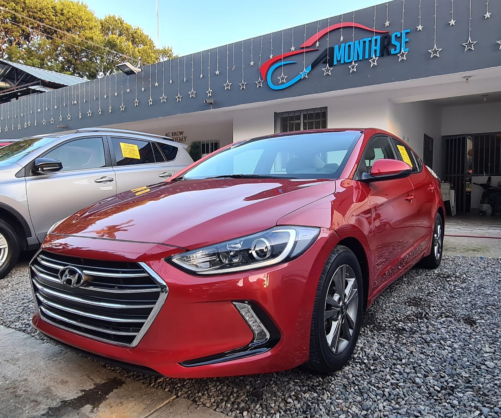 hyundai elantra 2018 rojo