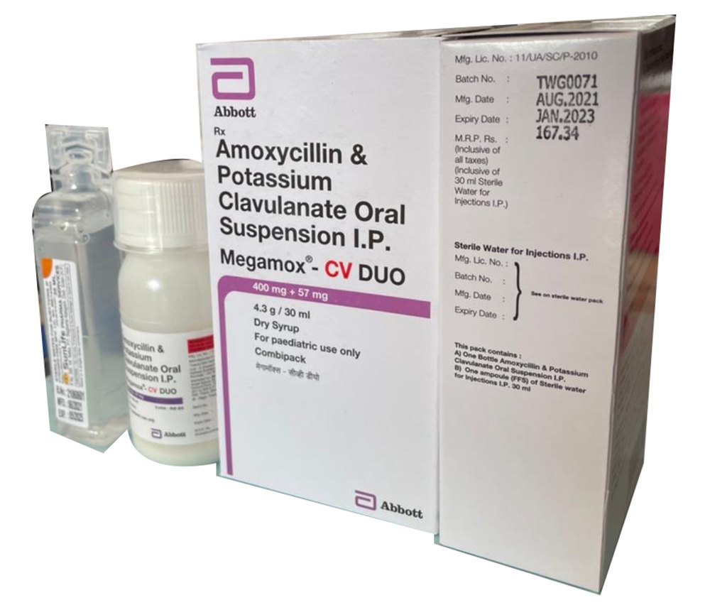 amoxicillin and potassium clavulanate oral suspension ip