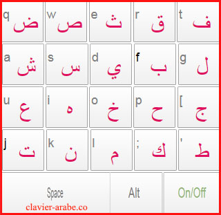 arapça türkçe çeviri klavyeli
