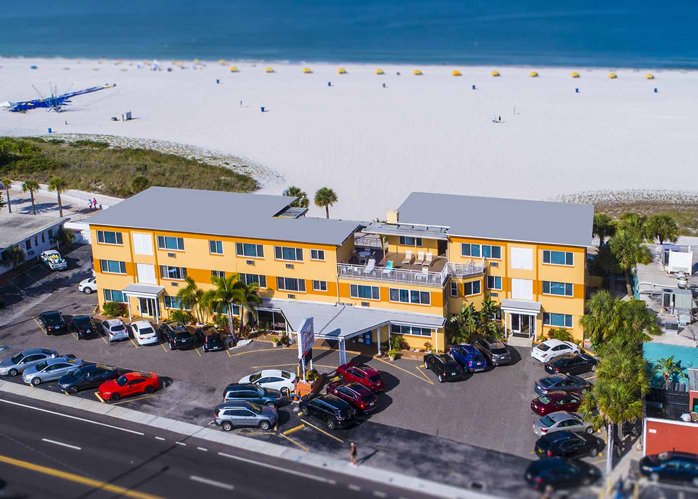 page terrace beachfront hotel treasure island fl