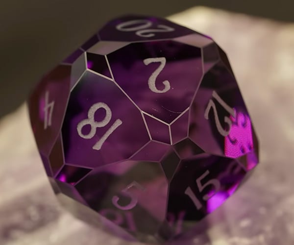 amethyst d20