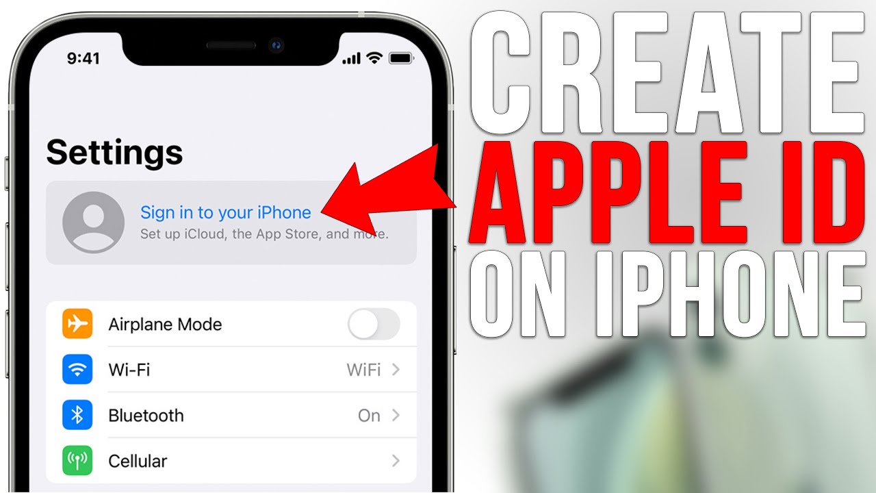 create apple id