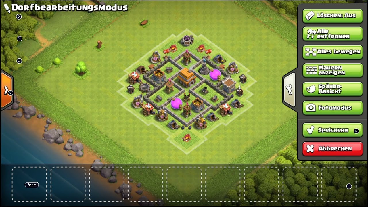 coc rathaus lvl 5 base