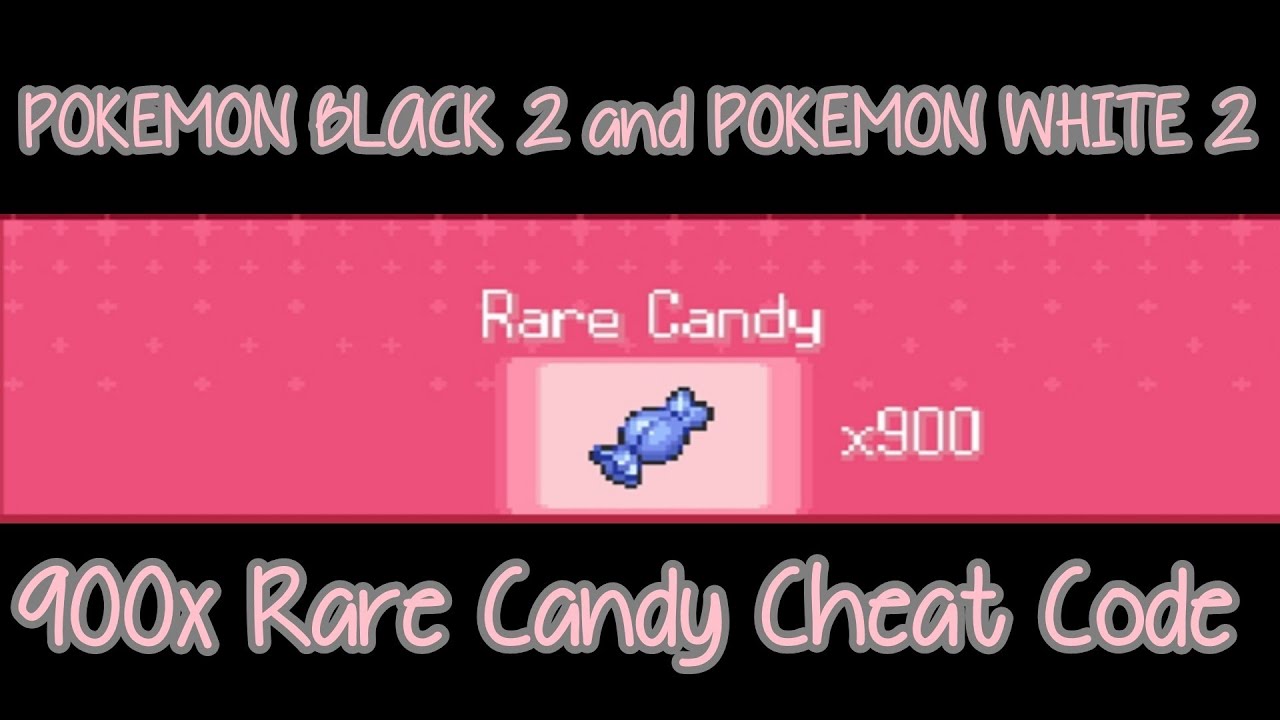 black 2 pokemon cheats