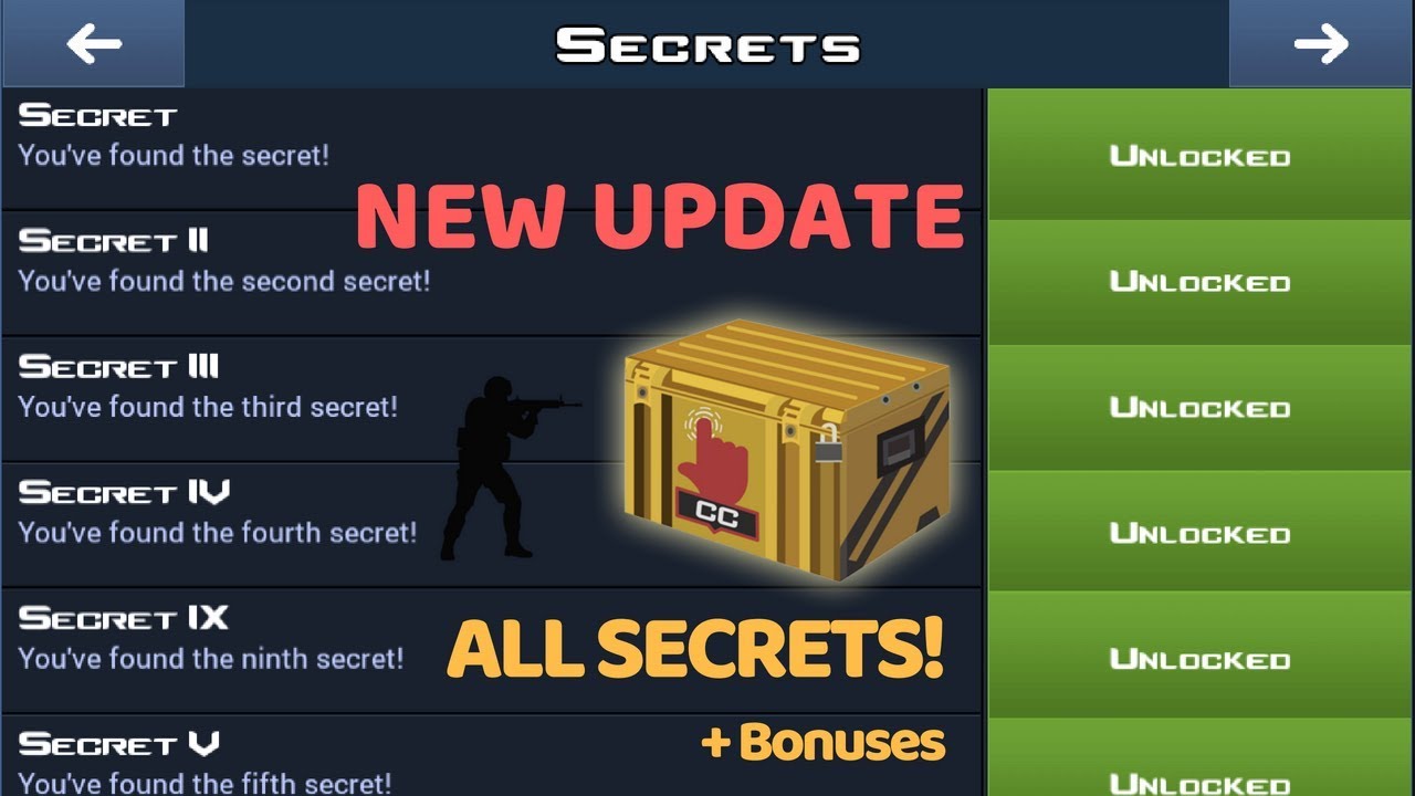 case clicker 2 secrets