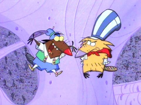 the angry beavers