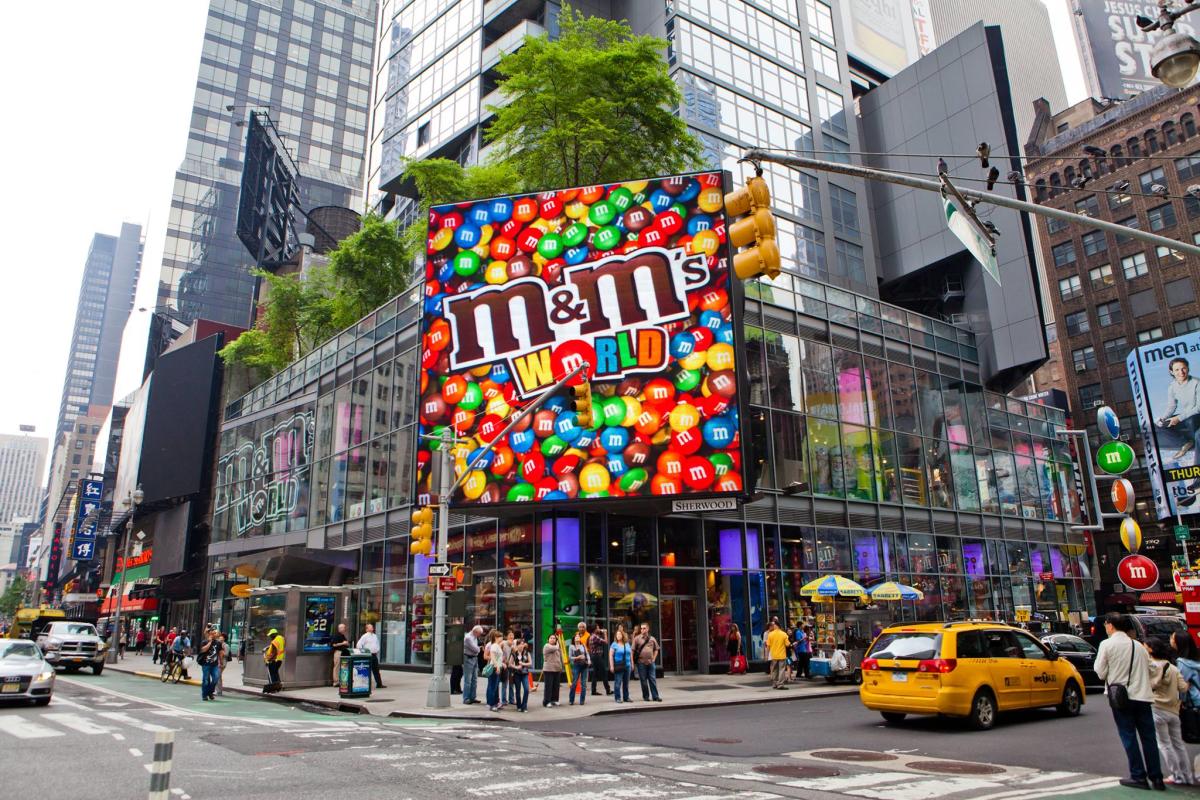 new york m&m shop