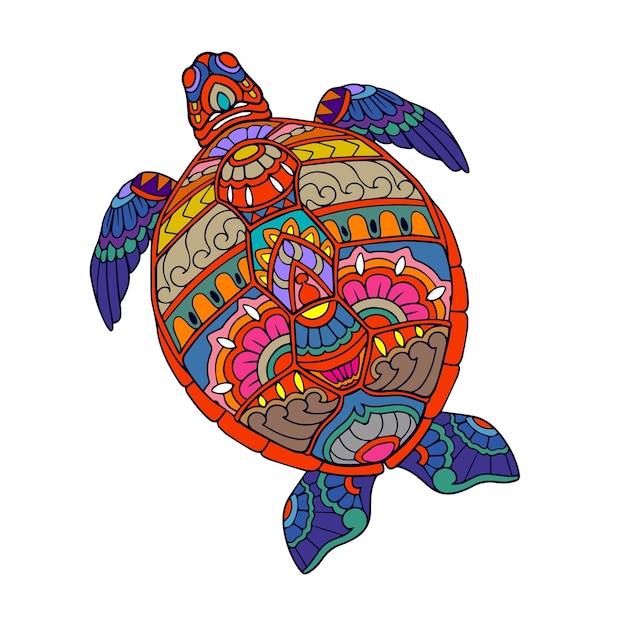 tortuga mandala