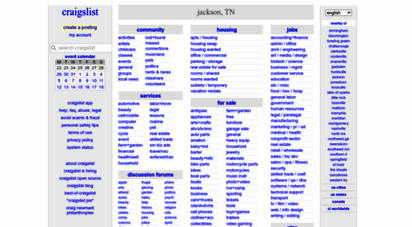 craigslist jackson tn