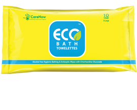 eco bath towelettes