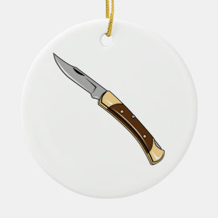 knife christmas ornament