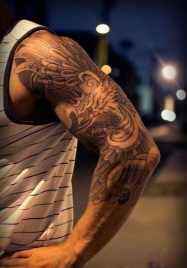 half sleeve ideas for men