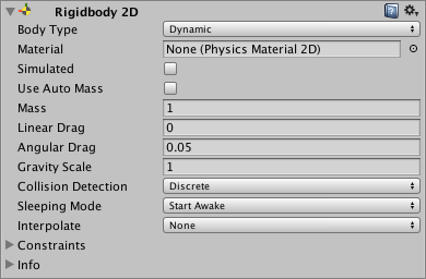 unity rigidbody