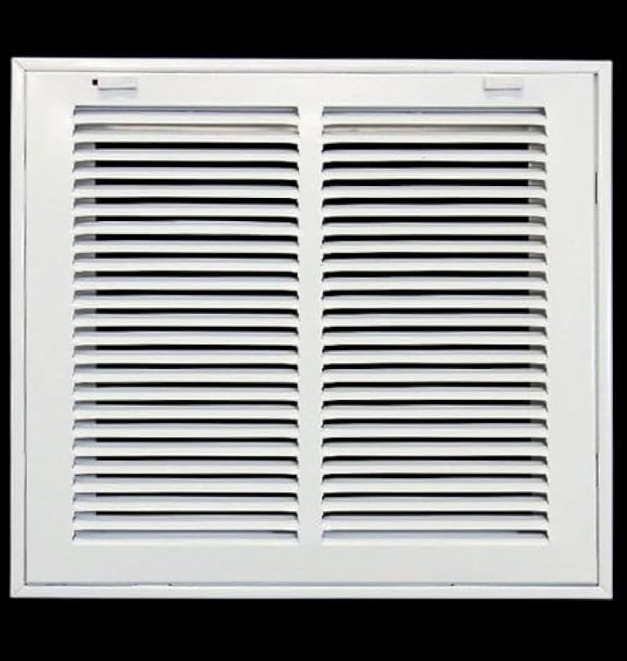 hinged return air grille