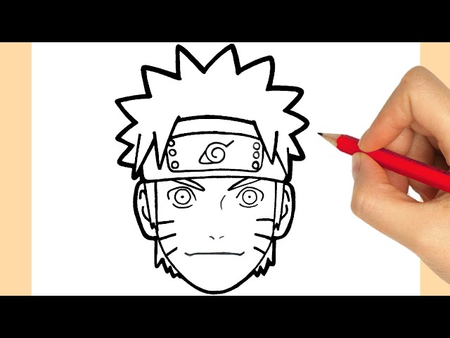 wie malt man naruto