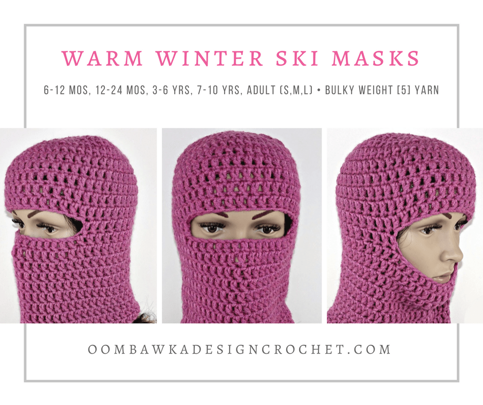 ski mask crochet pattern