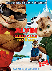 alvin ve sincaplar 3 eğlence adası