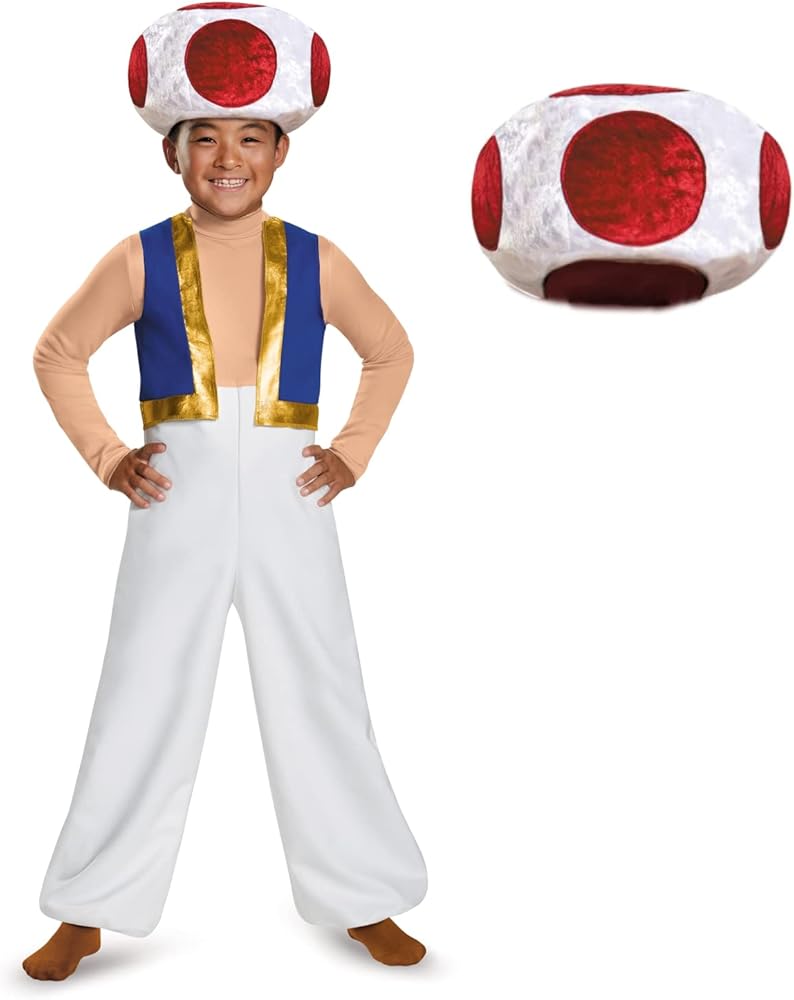 mario and toad costume