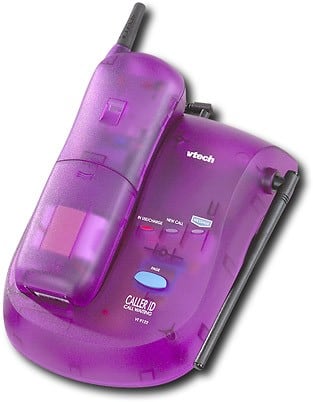 vtech purple phone