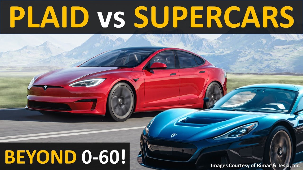 tesla vs supercars
