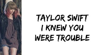 i know you are trouble lyrics