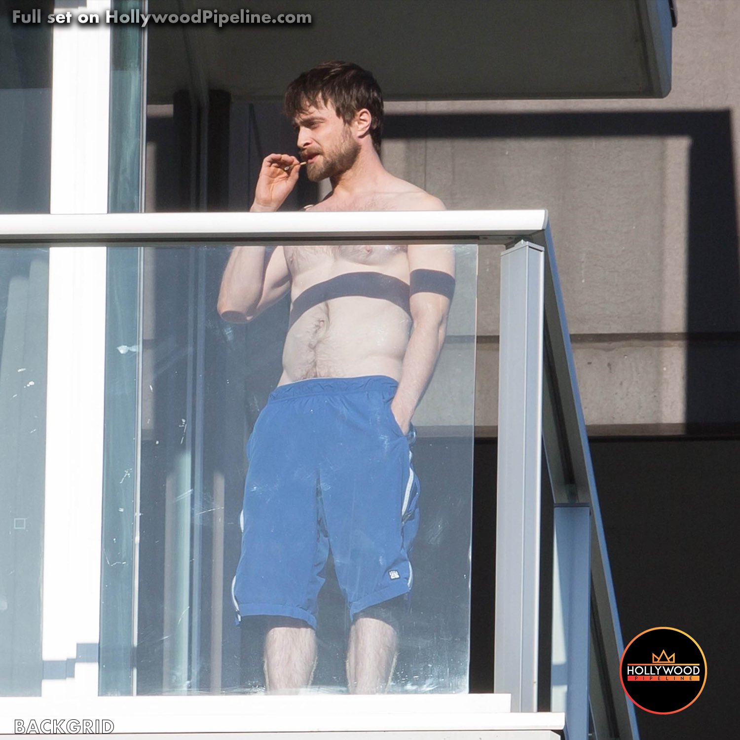 daniel radcliffe no shirt