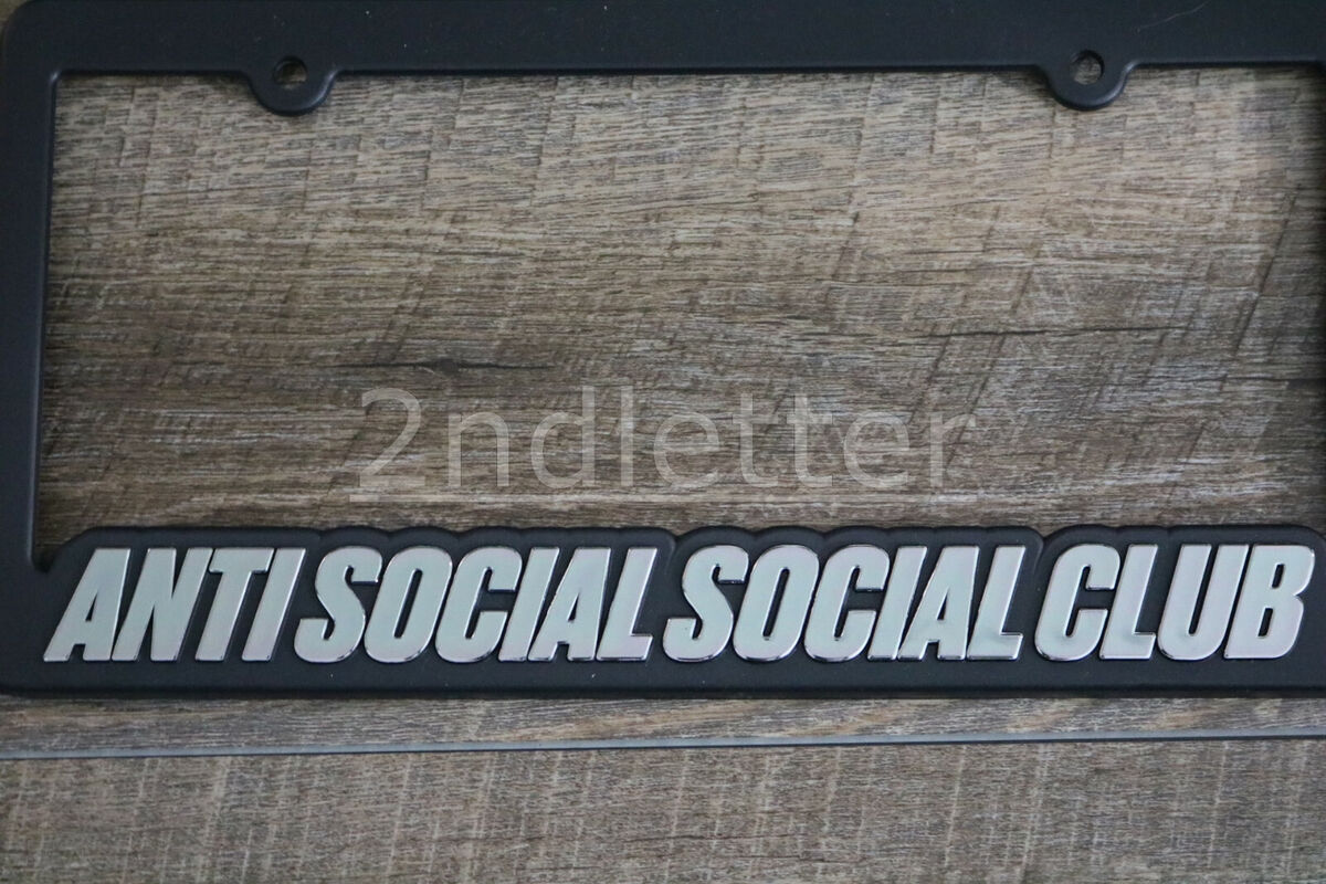 social club license plate