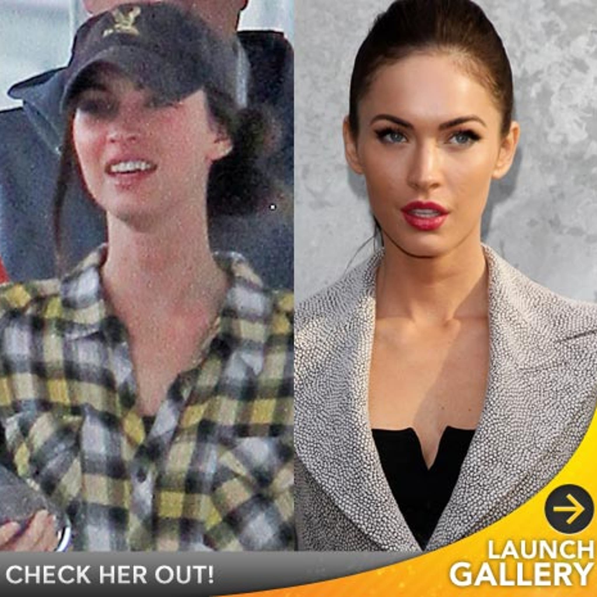 megan fox without makeup