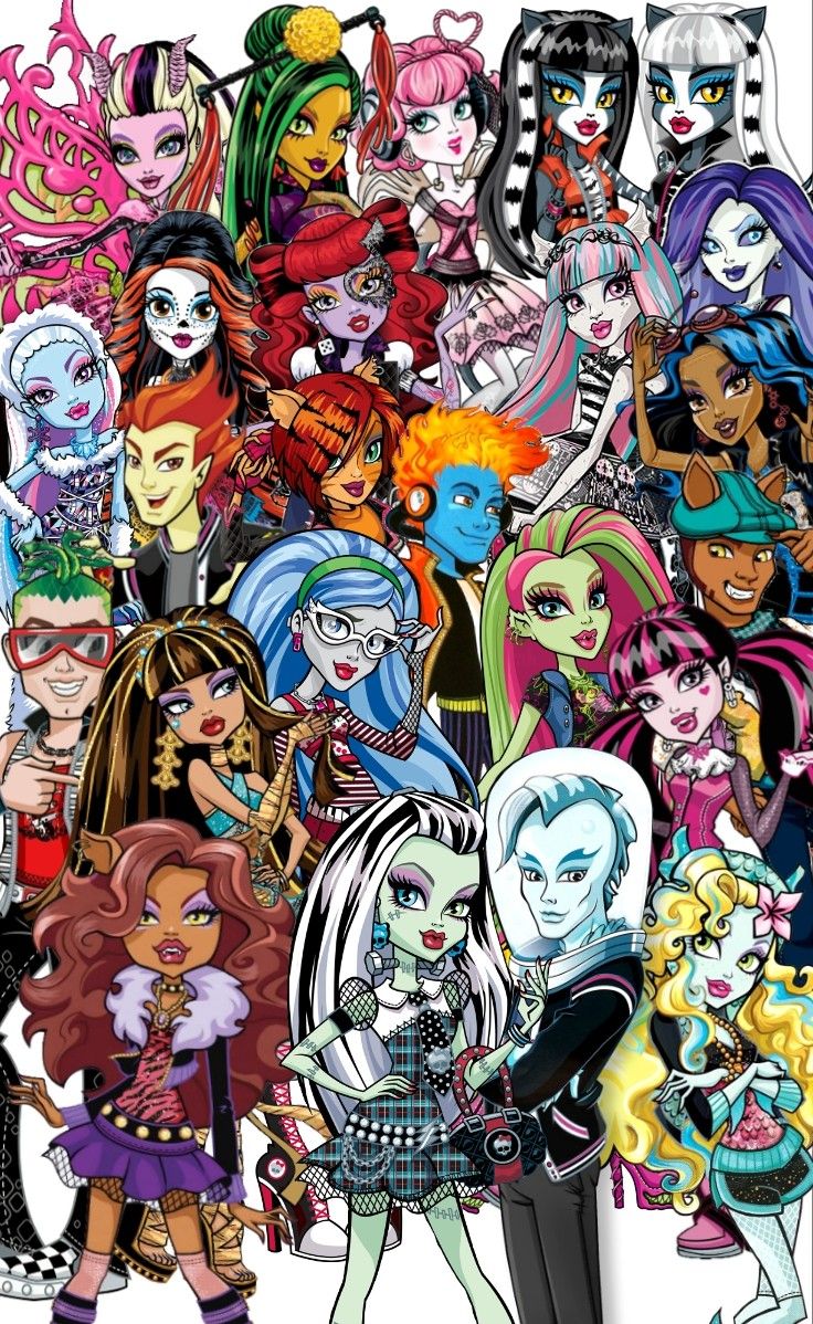 monster high cartoon characters