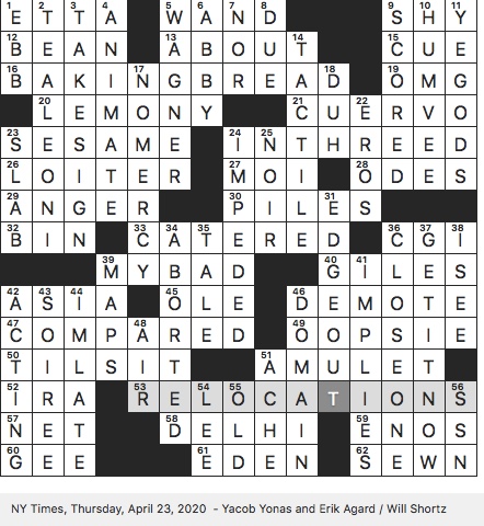 lacking dignity crossword clue