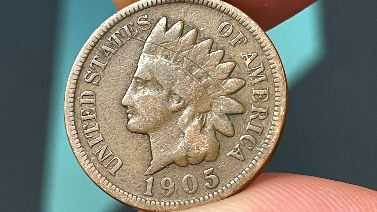 value of 1905 indian head penny