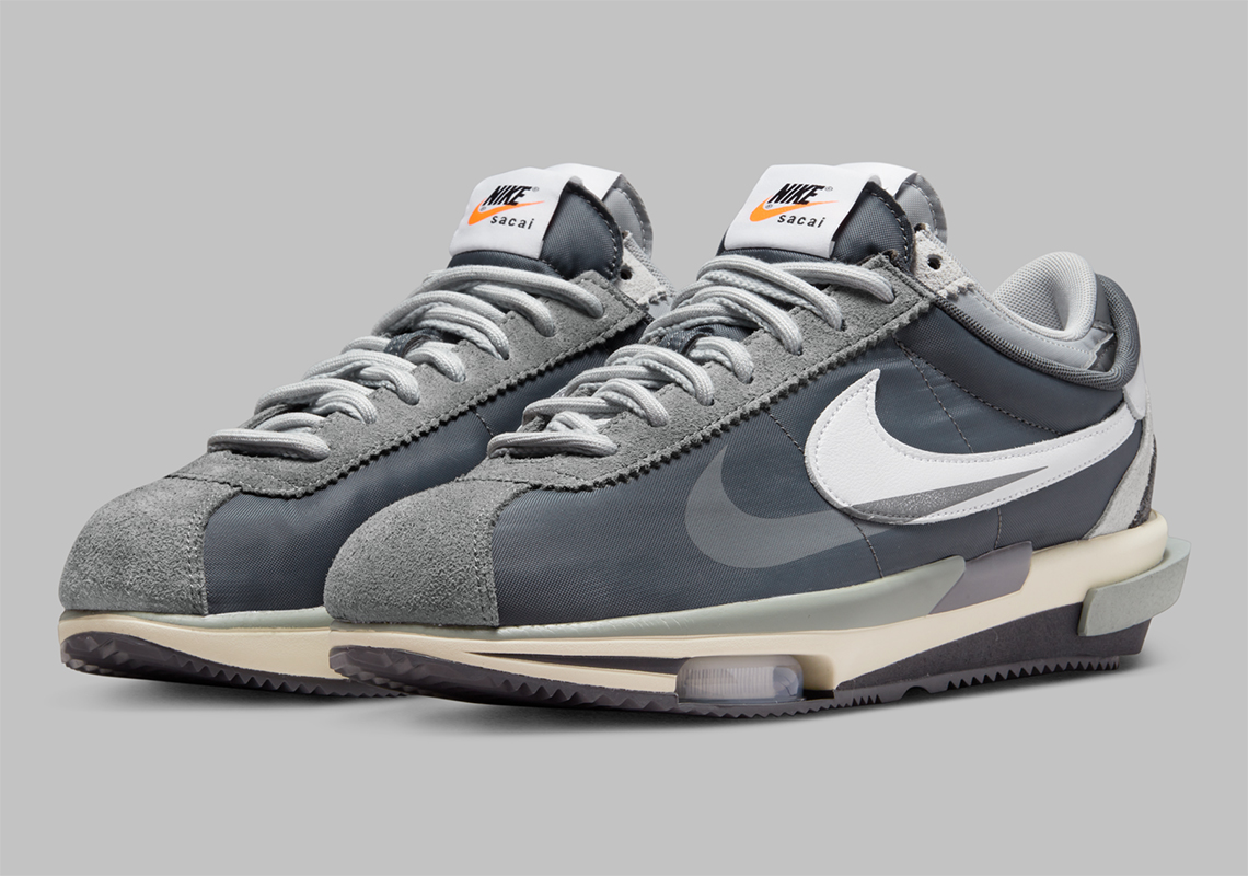 nike cortez gray