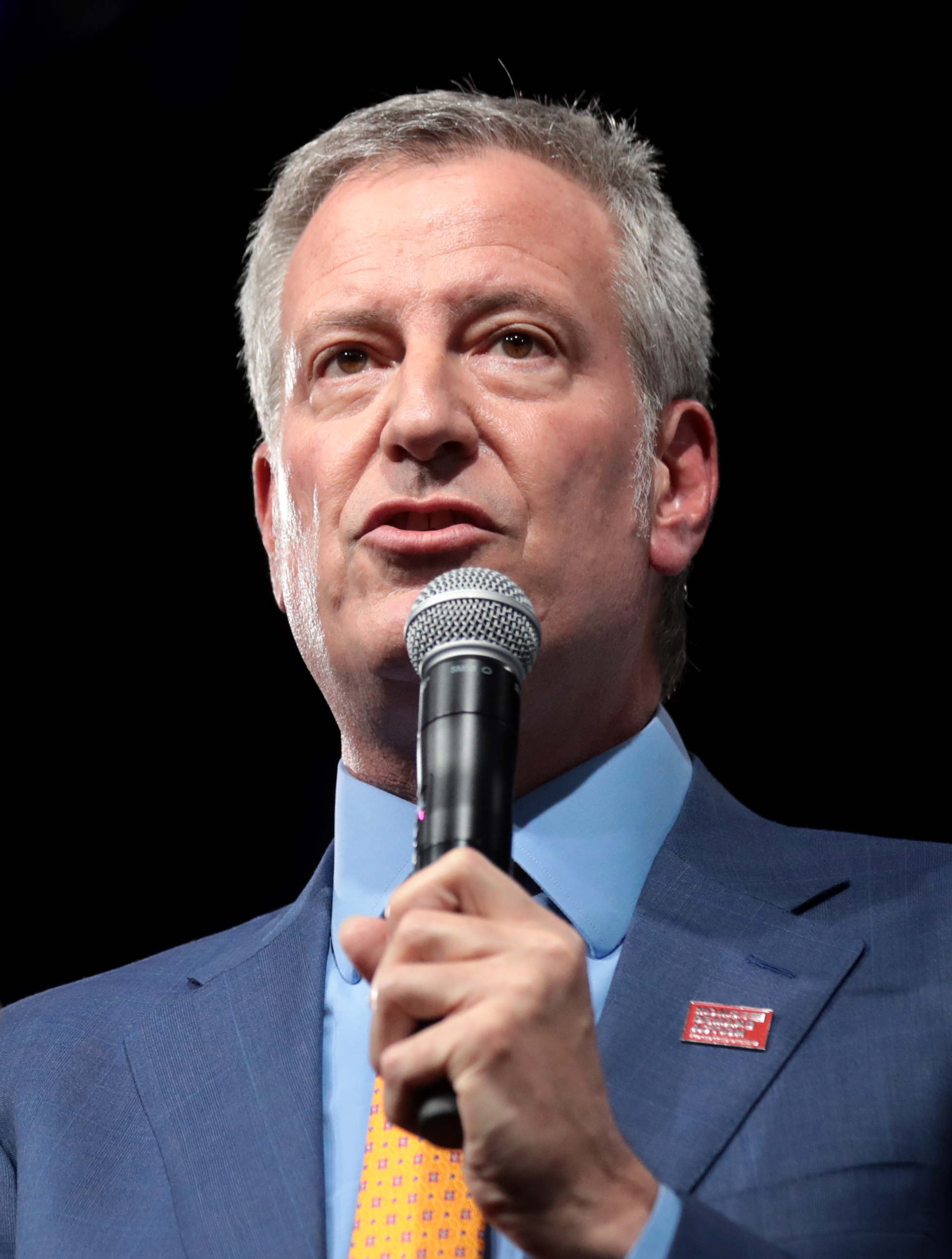 how tall is bill de blasio