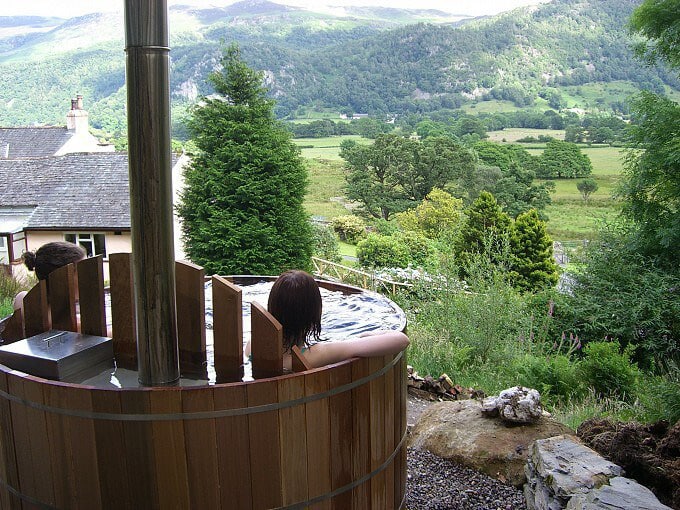 airbnb lake district with hot tub