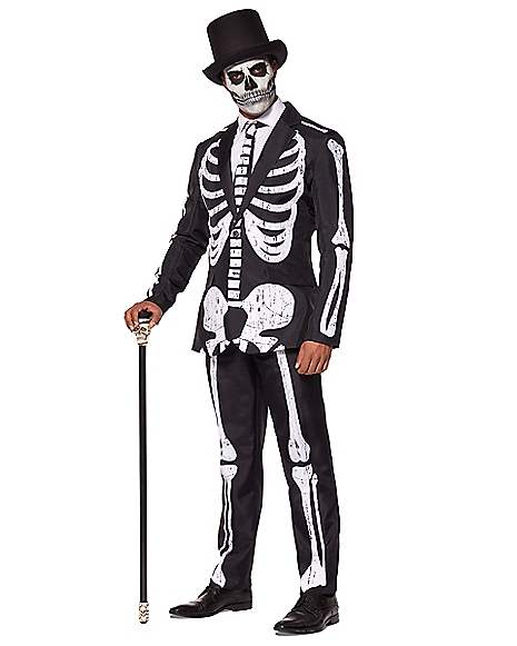 mens skeleton outfit